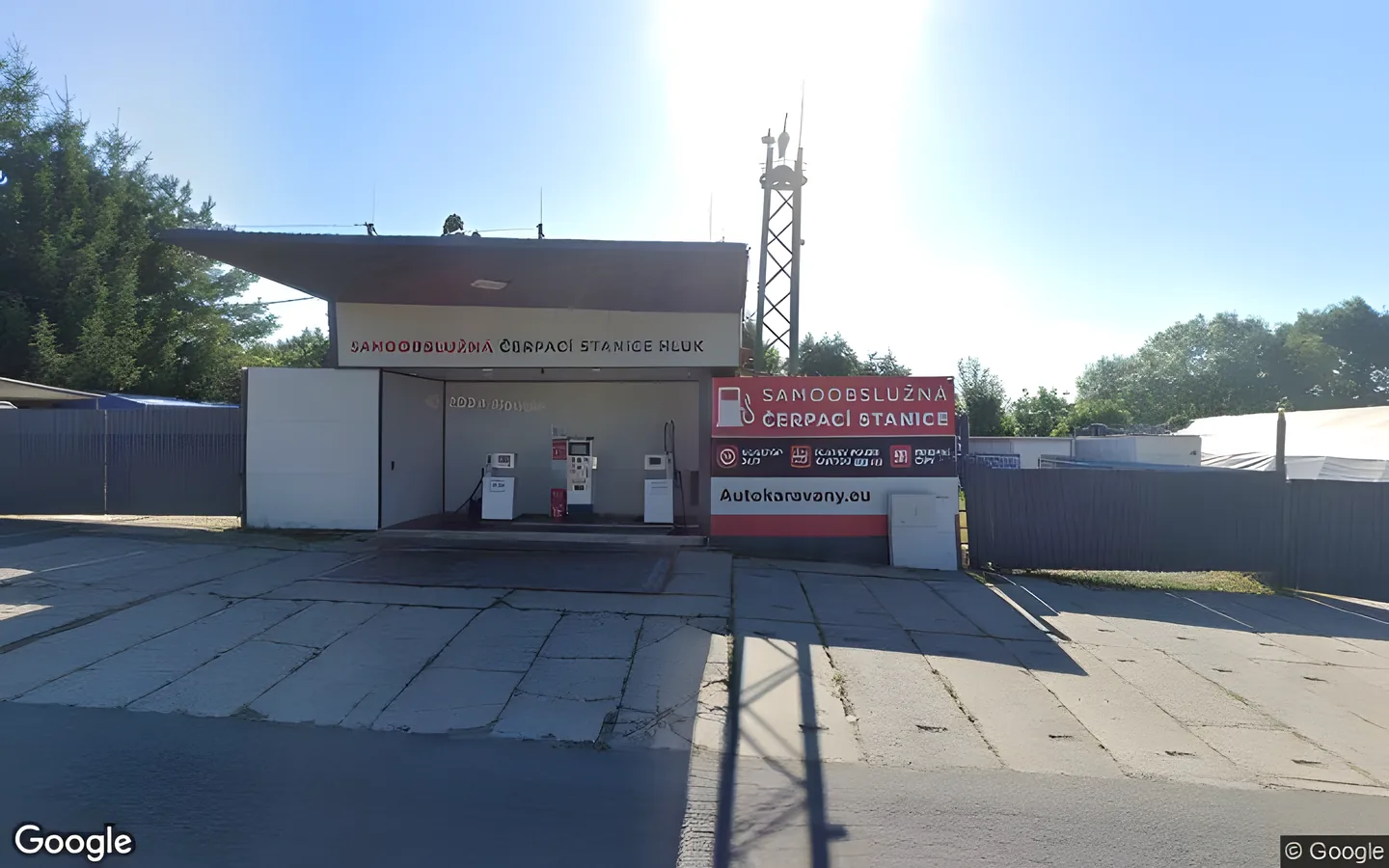 Čerpací stanice Hluk